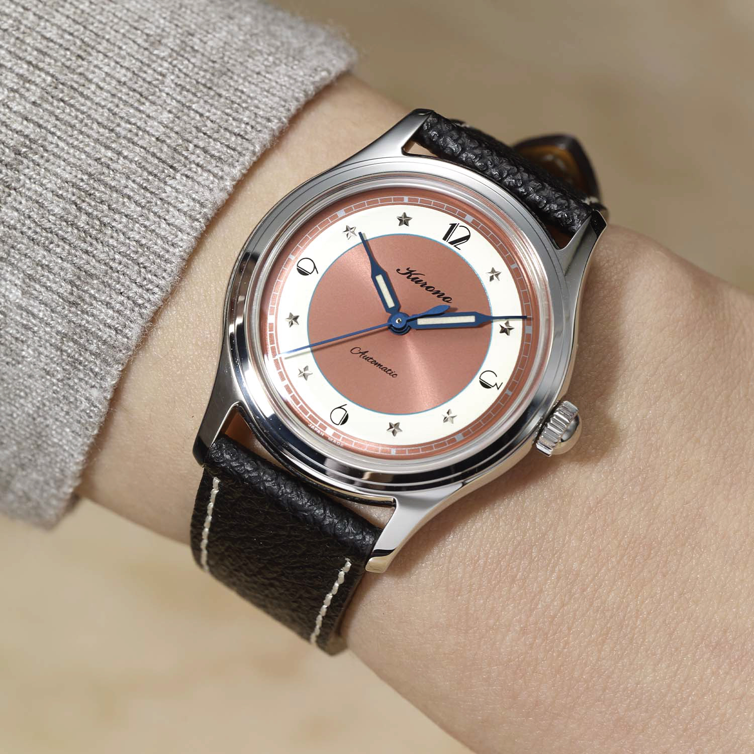 Kurono Tokyo Presents the Vintage-Inspired 34mm Star Dial